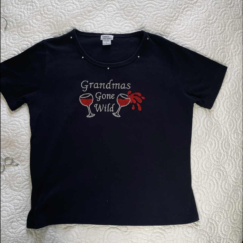 Isaac’s Designs Rhinestone T - Picture 1 of 4